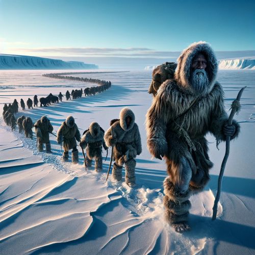 Ancient humans wrapped in furs.jpg